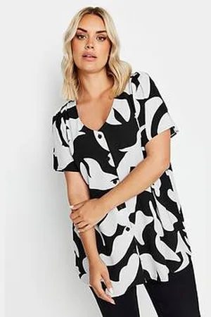 Yours Curve Airflow Button Blouse