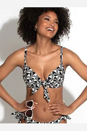 Pour Moi Casablanca Lightly Padded Underwired Front Tie Top