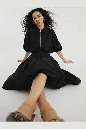 River Island Puffball Midi Skirt