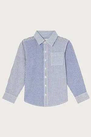 Monsoon Boys Stripe Hotch Potch Shirt
