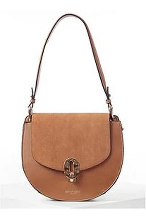 Luella Grey Mildred Camel Saddle Crossbody - Tan