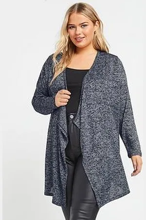 Yours Curve Waterfall Soft Feel Cardigan