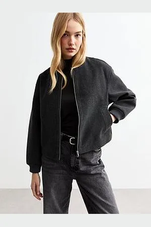 New Look Brushed Bomber Jacket