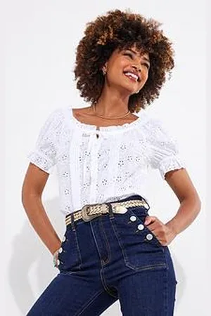Joe Browns Beautiful Broderie Top