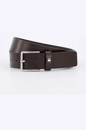 HUGO BOSS Ther Corporate Flag 3.5Cm Leather Belt