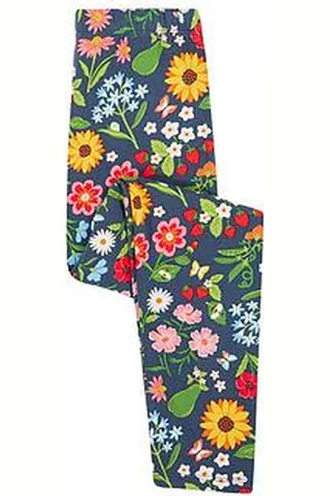 Frugi Girls Libby Printed Leggings