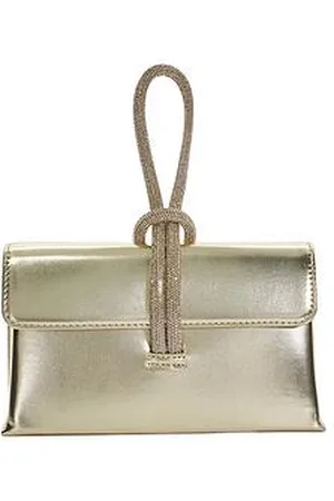 Dune Brynie Diamante Loop Handle Clutch Bag