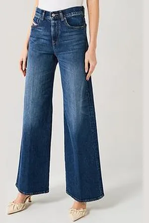 Diesel 1978 D-Akemi Wide Flare Jeans
