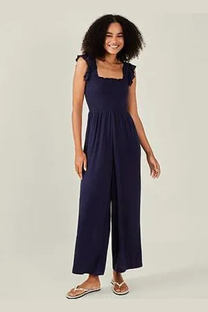 Accessorize Frill Shoulder Jumpsuit