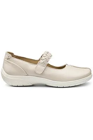 Hotter Shake Ii Wide Fit Shoe - Cream
