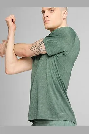 PUMA Mens Training Essentials T-Shirt - Green