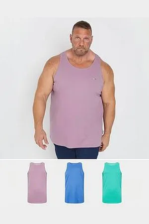 BAD RHINO 3 Pack Of Plain Vests