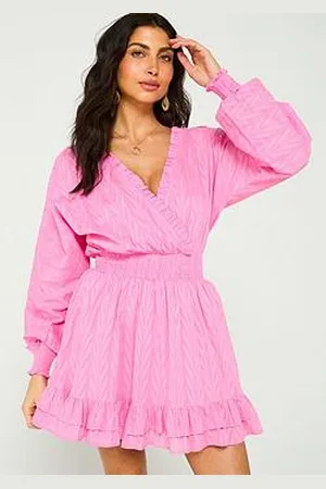 Very Wrap Textured Beach Dress