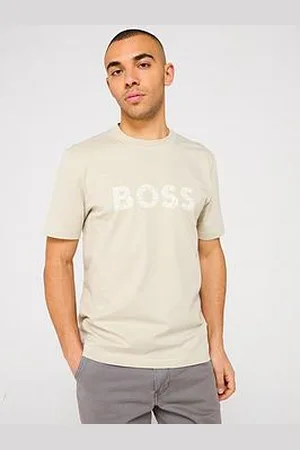 HUGO BOSS Te Logotexture Regular Fit T-Shirt