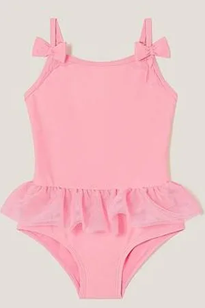 Monsoon Baby Girls Ruffle Swimsuit