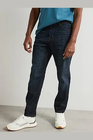 Very Man Straight Tapered Jeans With Stretch
