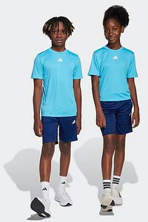adidas Junior Boys Train Essentials 3 Stripe Set - Blue