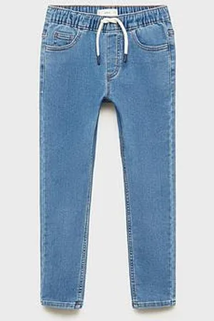 MANGO Boys Elasticated Waist Jeans