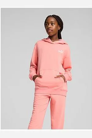 PUMA Junior Girls Hoodie And Jogger Set - Pink
