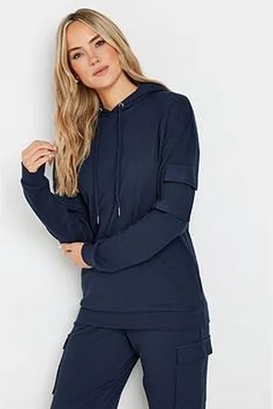 Long Tall Sally Tall Ribbed Cargo Hoodie