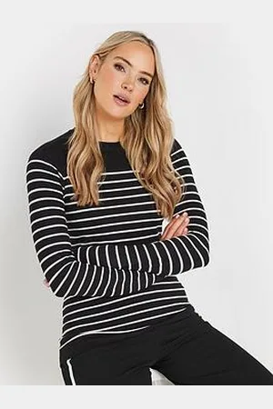 Long Tall Sally Tall Stripe Fine Gauge Jumper