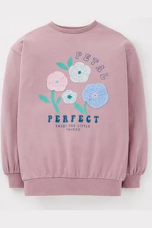 Very Girls Petal Perfect Longline Sweatshirt