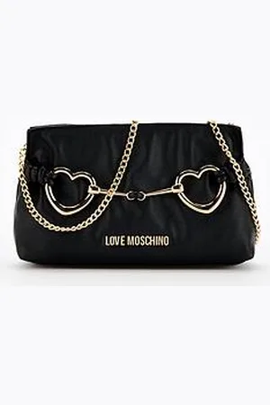 Moschino Small Heart Detail Crossbody Bag