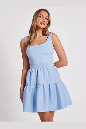 Quiz Tiered Skater Mini Dress