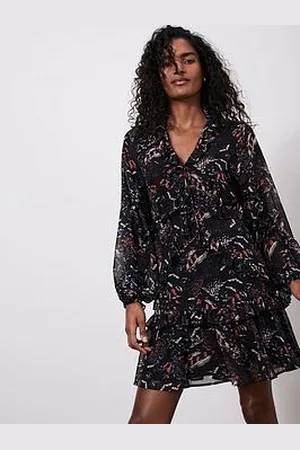 mint&berry Abstract Print Mini Dress