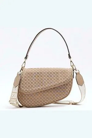 River Island Ri Monogram Shoulder Bag