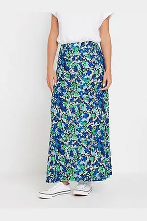 M&Co Floral Printed Maxi Skirt