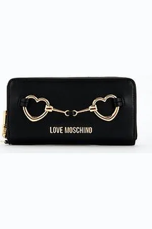Moschino Heart Detail Chain Purse