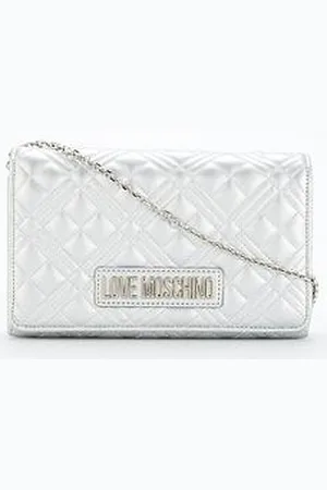 Moschino Quilted Small Crossbody Bag