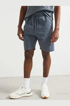 Very Man Heavyweight Washed Jogger Shorts - Dark
