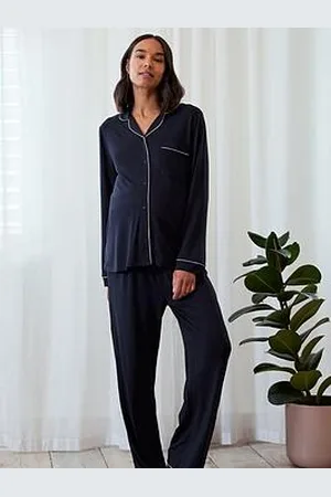 Chelsea Peers Modal Long Button Up Pyjama Set