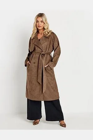 Yours Suede Trench Coat