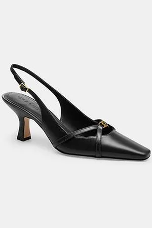 Coach Rowyn Leather Slingback
