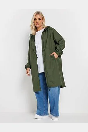 Yours Curve Lightweight Longline Parka