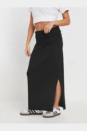 PixieGirl Petite Fold Over Waist Maxi Skirt