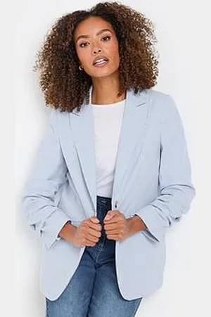 M&Co Stripe Seersucker Blazer