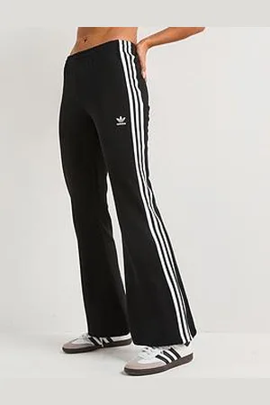 adidas Womens 3-Stripes Flared Track Pants