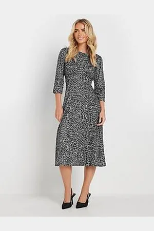 M&Co Petite Jersey Midi Dress