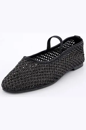 Very Wide Fit Mesh Ballerina