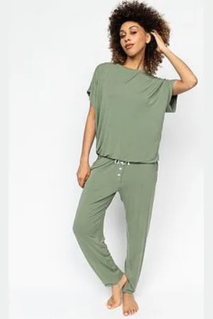 Cyberjammies Lea Sage Jersey Pyjama Bottoms