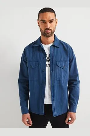 Belstaff Cs60 Herringbone Overshirt