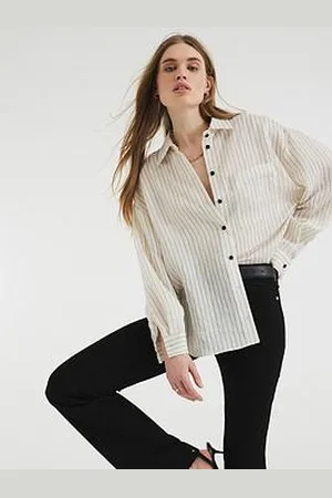 River Island Midi Rise Bootcut Jean