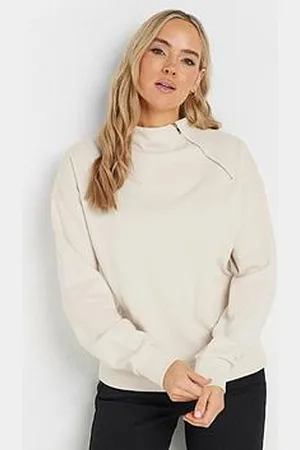 Long Tall Sally High Neck Zip Sweatshirt