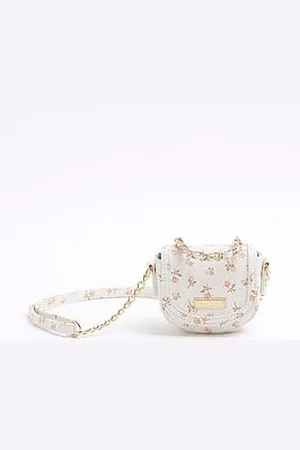 River Island Girls Floral Mini Cross-Body Bag