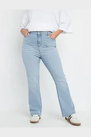 Yours Curve Isla Bootcut Jean Bleach 30"