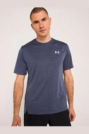 Under Armour Mens Training Tech Vent Geotessa T-Shirt - Grey
